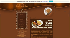 Desktop Screenshot of caffe-antico.pl